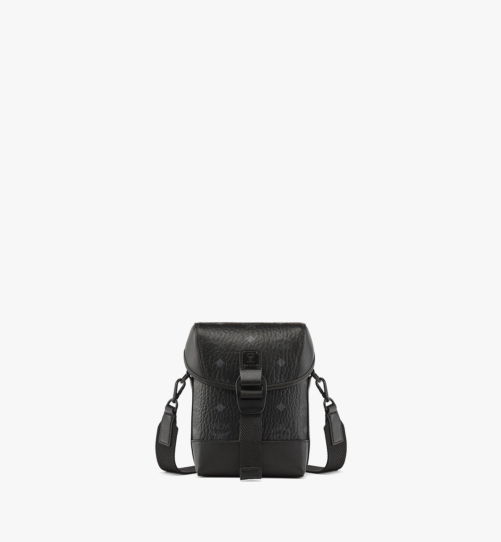 Sac à bandoulière vertical Aren en Visetos 1
